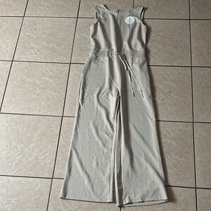 Elegant Cream Jumpsuit